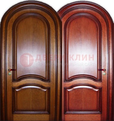 Входная арочная дверь МДФ внутри ДА-5 для сельского дома в Одинцово