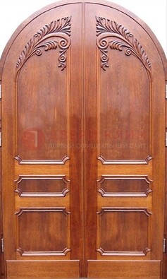 Металлическая арочная дверь ДА-9 в салон красоты в Нижнем Новгороде