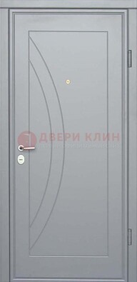 Белая железная дверь с МДФ ДМ-29 в квартиру в Нижнем Новгороде
