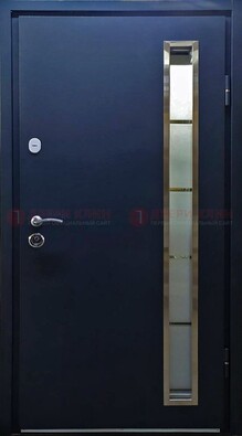 Металлическая дверь с порошковым покрытием и МДФ Белый дуб ДП-219 в Электрогорске