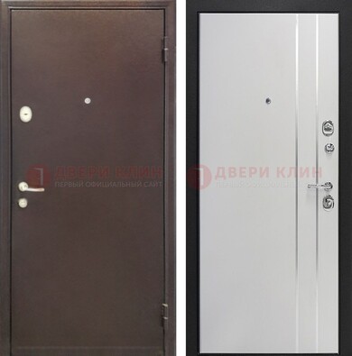 Входная дверь с порошковым покрытием с МДФ с молдингами ДП-232 в Нижнем Новгороде