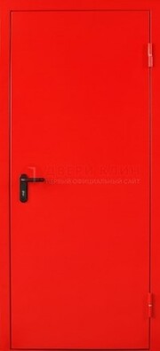 Красная противопожарная дверь ДПМ-01/60 в Нижнем Новгороде