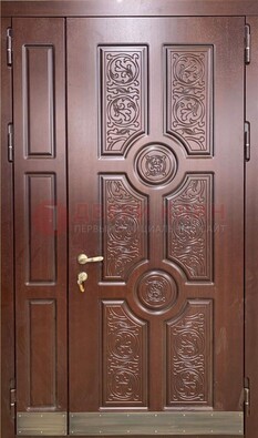 Парадная металлическая дверь с узором ДПР-74 в Сургуте