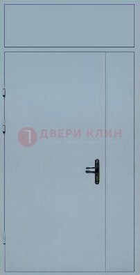 Белая тамбурная дверь ДТМ-13 в Нижнем Новгороде