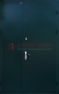 Черная тамбурная дверь ДТМ-36 в Санкт-Петербурге