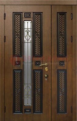 Полуторная входная дверь с виноритом ДВТ-169 в Нижнем Новгороде