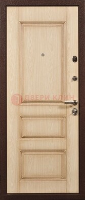 Светлая входная дверь с виноритом ДВТ-24 в Нижнем Новгороде