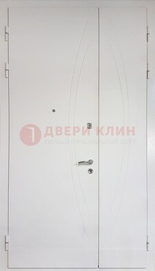 Современная полуторная стальная дверь с МДФ панелью ПЛ-25 в Нижнем Новгороде