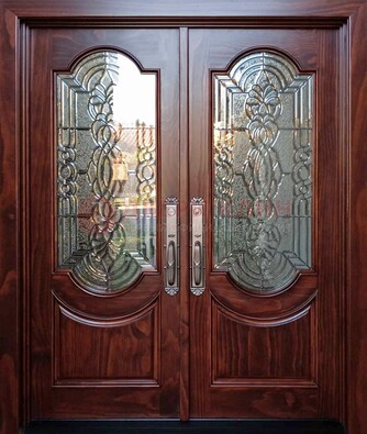 Классическая железная дверь с массивом дуба для входа ВЖ-23 в Нижнем Новгороде
